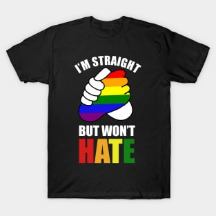 supportive straight friend T-Shirt